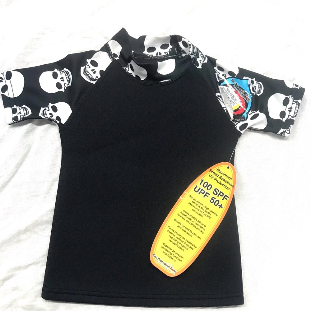 Sun Protection Zone Boy Swimwear Wetsuit Top Size4